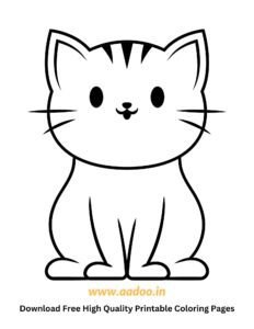 50 Free Printable Cat Coloring Pages