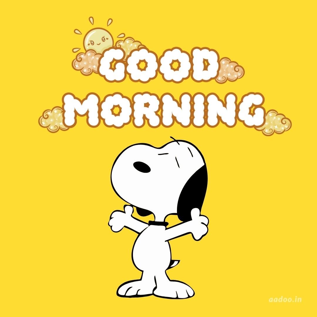 Best 50+ Good Morning Snoopy