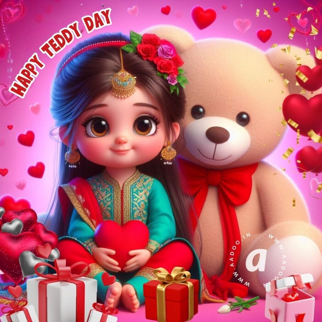 Happy Teddy Day, Happy Teddy Day My Love, Happy Teddy Bear Day Images, Happy Teddy Day 2024, Happy Teddy Day Photo, Happy Teddy Day Pic, Happy Teddy Day Status, Happy Teddy Day Wishes, Happy Teddy Day Valentine Week, Happy Valentines Day, Valentines week, Teddy Bear Day, aadoo.in,