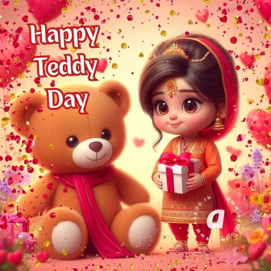 Happy Teddy Day, Happy Teddy Day My Love, Happy Teddy Bear Day Images, Happy Teddy Day 2024, Happy Teddy Day Photo, Happy Teddy Day Pic, Happy Teddy Day Status, Happy Teddy Day Wishes, Happy Teddy Day Valentine Week, Happy Valentines Day, Valentines week, Teddy Bear Day, aadoo.in,